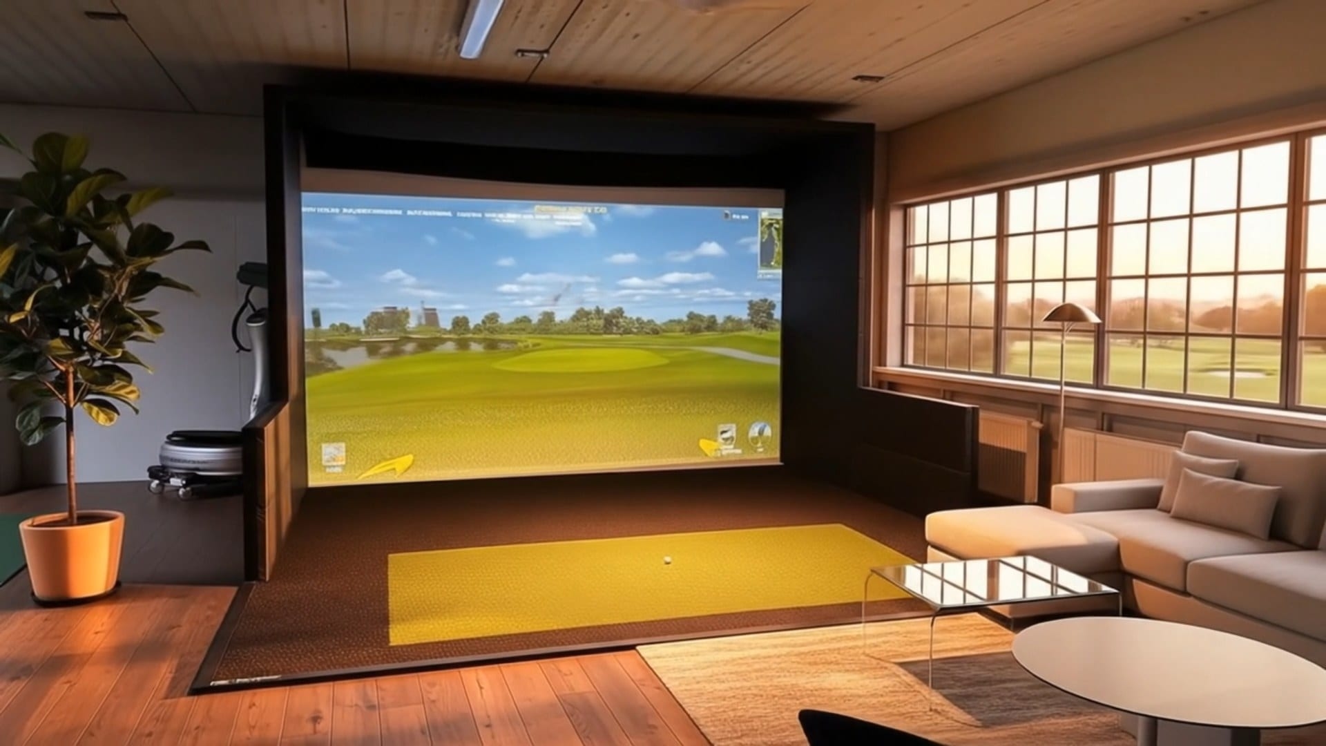 GSK Golfsimulator Setup - Standbild